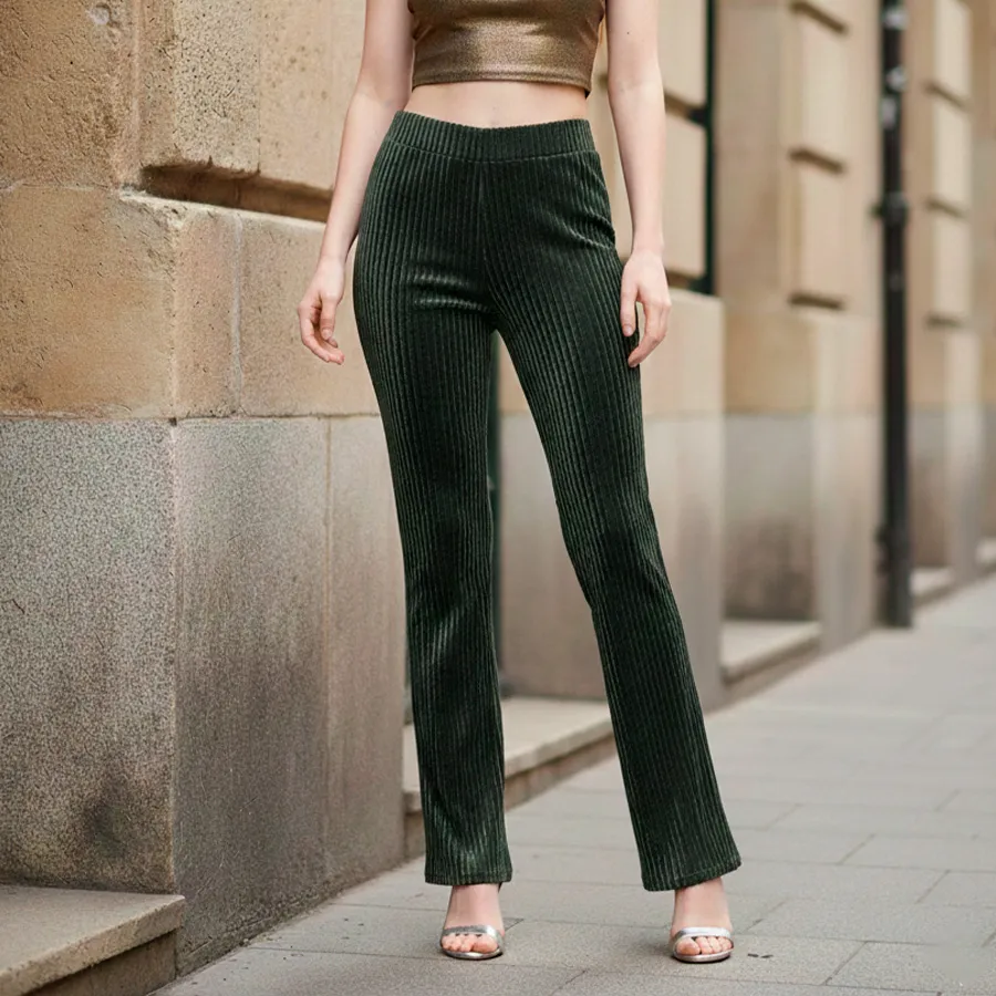 2511 PANTALON BRILLOSO DE MUJER 8122